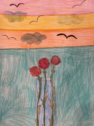 EL48 - Sunset of the Carnations by Elise Um @Agnes Davidson Gr. 4