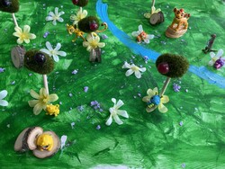 E138 Mystical Forest by Atarah Dube, St. Mary, Gr.1