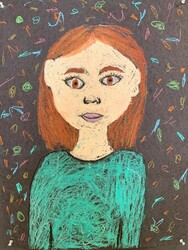 E131 Self Portrait by Lauren Nakama, General Stewart, Gr.1