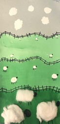 E220 Les Moutons by Zoey Hurley, St. Mary, Gr.1