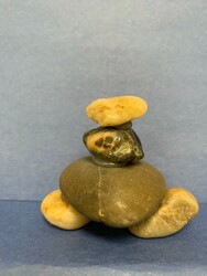 E186 Inukshuk by Artemis M.H., Lakeview, Gr.2