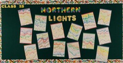 E24 Northern Lights by Grade2 Class Collaboration, Lakeview