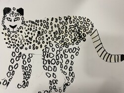 E178 Snow Leopard by Ethan Hummel, ICES, Gr.2