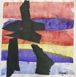 E156 Inukshuk by Miguel Agdan, St. Mary, Gr.2
