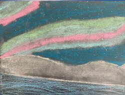E160 Aurora Borealis by Sage Malenfant, St. Mary, Gr.2