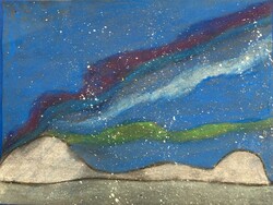 E103 Aurora Borealis by Stefan Taylor, St. Mary, Gr.2