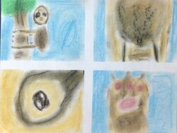 E78 1 Creature 4 Ways - Sloth by Harper Dykin, St. Teresa, Gr.3