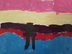 E213 Inuksuk by Alyssa Dube, St. Mary, Gr.3