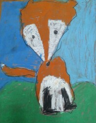 E49 Pastel by Ameya North, Agnes Davidson, Gr.3