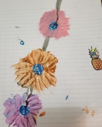 E210 Spring Flowers by Brooklyn Bellows, Westminster, Gr.3