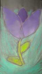 E106 Spring Tulip by Eva Wieden, St. Mary, Gr.3