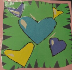 E206 Pop Art Heart by Jonathan Briscoe, St. Mary, Gr.3
