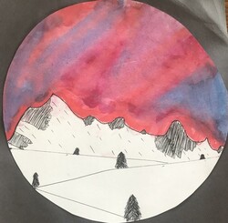 E129 The Night Sky by Kate Williams, ICES, Gr.3