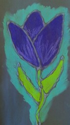 E221 Spring Tulip by Lily Enns, St. Mary, Gr.3