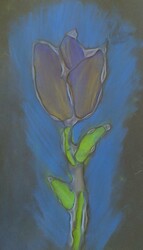 E203 Spring Tulip by Zara Hurley, St. Mary, Gr.3