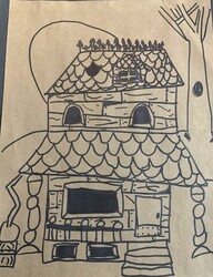 E199 Haunted House by Carolyn Dooper, General Stewart, Gr.4