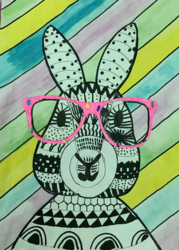 E56 Bunny Hoppin' by Emery R, Lakeview, Gr.4