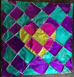 E143 Heart Art by Audy Florence, General Stewart, Gr.5