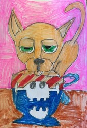 E167 Teacup Dog by Ethan De Jager, St. Mary, Gr.5