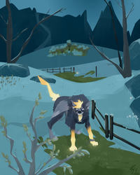 MS69 A Frightening Encounter by Abbey Paskevich, Gilbert Paterson, Gr.6
