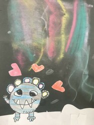 MS51 Yeti by Addyson Tatlonghari, St. Mary, Gr.6