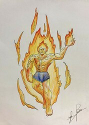 MS58 TEST 037 FIRE by Judah Barbour, St. Patrick, Gr.6