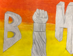 MS23 BLM by Kya Varzari Pike, GS Lakie, Gr.6