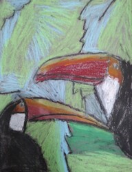 MS40 Pastel by Noah North, Gilbert Paterson, Gr.6