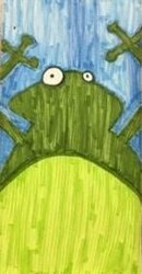 MS59 Kermit by Samantha Clamp, St. Mary, Gr.6