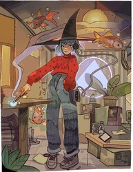 MS82 The Magical Girl by Sarah Ridler, Gilbert Paterson, Gr.6