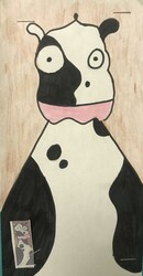 MS89 Cow Sketch b Zoe Bond, St. Mary, Gr.6