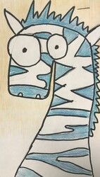 MS78 Animal Sketch by Zola Hurley, St. Mary, Gr.6
