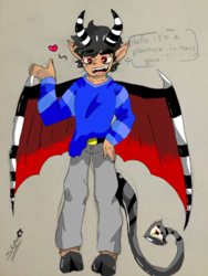 MS85 Elliot the King of Demons by Skylar Delaney, St. Francis, Gr.7