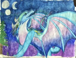 EL21 - Borialis Night Dragon by Leia @Trinity E-Learning Gr. 4
