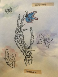 HS9 Emotion of Colour Art by Devyn-Lee Schroeder, Chinook, Gr.9