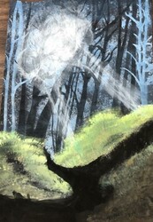 HS15 Light in the Forest by Dulcie Bergen, ICSS, Gr.9