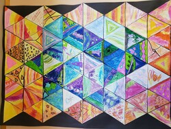 EL3 - Triangular Tesselations by Gr. 1/2 @St. Paul