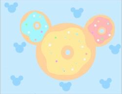 ES57 - Disneyland Dream Doughnut by Alexa McLennon @ Coalbanks Gr. 5