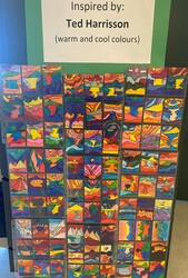 ES104 - Artist Cards (Inspired by Ted Harrison) by Teresa Ward @ St. Patrick Gr. 5