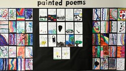 ES7 - Painted Poems by Ms. Aubie's Gr.3 Class @ St. Patrick Fine Arts