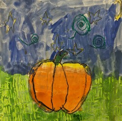 ES56 - Starry Night by Noah Bruce @ St. Mary Gr. 3