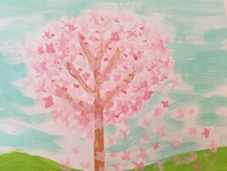 ES1 - Cherry Blossom by Skye Euston @ Agnes Davidson Gr. 4