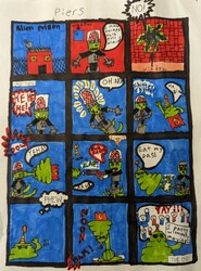 ES77 - Alien Invasion by Piers Lavens @ FLVT Gr. 4