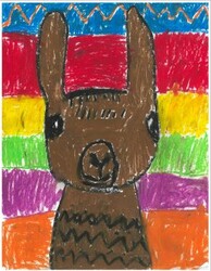 ES44 - Festive Llama by Max Lehmann @ Agnes Davidson Gr. 3