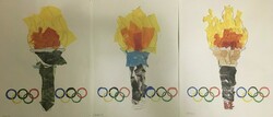 EL60 - Olympic Flame by Emily, Gabriel, Nathan @St. Mary Gr. 2
