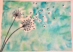 ES107 - Des Pissenlits Dans la Prairie by Una Park @ École La Vérendrye Gr. 4 