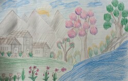 ES94 - Nature Scene by Asheli Siriwardana @ FLVT Gr. 3