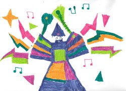 ES47 - Music Wizard by Franz Ackerman @ Fleetwood Bawden Gr. 2