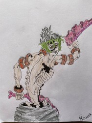 ES17 - Character Sketch:Gyutaro by Hayden McLeod @ Nicholas Sheran Gr. 5