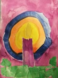 E18 Glow by Sophia McKay, Our Lady of the Assumption, Gr.1